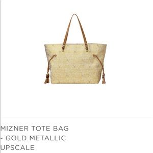 Lilly Pulitzer Mizner Metalli Classic Tote Bag